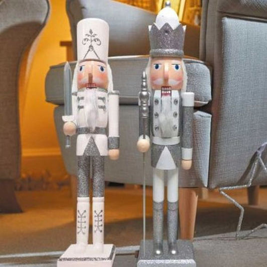 Nutcracker - Silver/White Jumbo