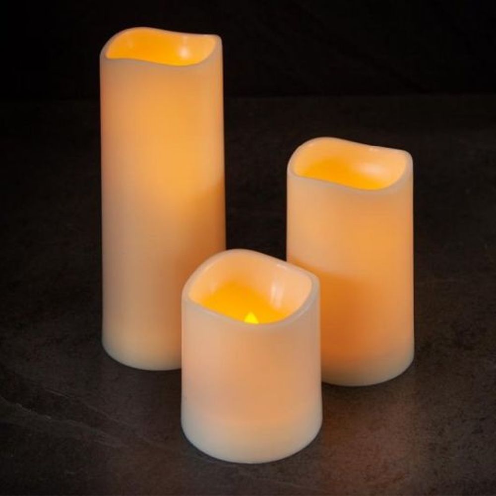 Flameless Led Candle 7.5 X 11.5cm