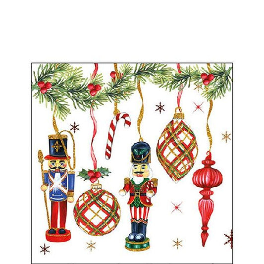 Napkin 25 Nutcrackers Decoration FSC Mix