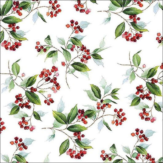 Napkin 33 Winter Foliage FSC Mix