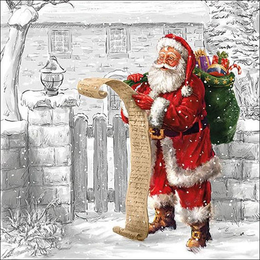 Napkin 33 Wish List FSC Mix