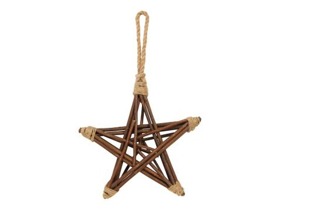 Natural Twig/String Star, Sml