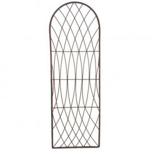 Rot-Proof Faux Willow Trellis - Round Natural 1.8 x 0.6m