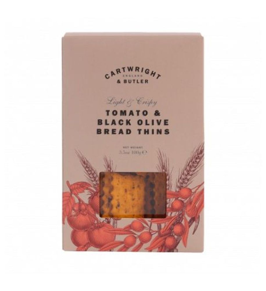 C&B Tomato & Black Olive Bread Thins