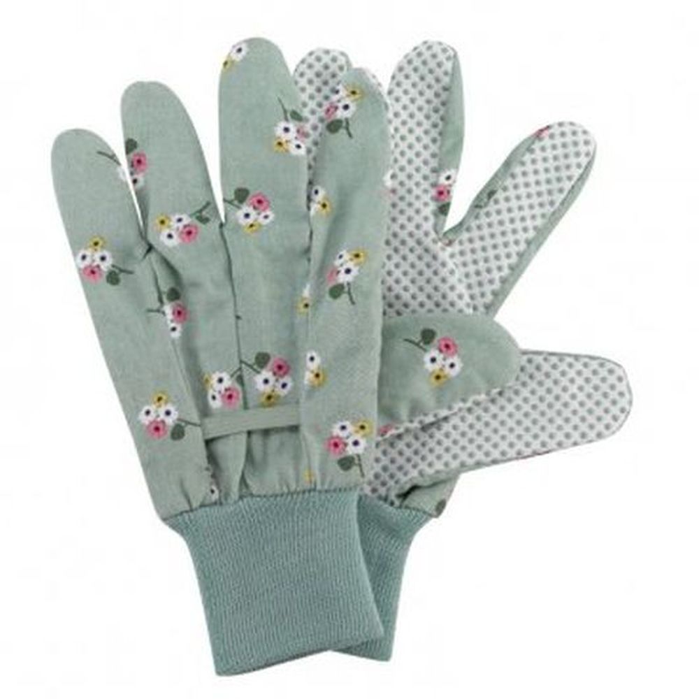 Cotton Grips - Posies Triple Pack Med / Size 8