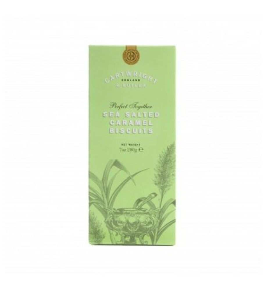 C&B Salted Caramel Biscuits in carton