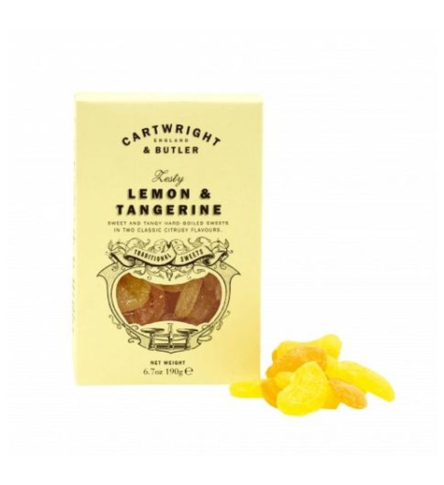 C&B Lemon & Tangerine Slice Mix Sweets in carton