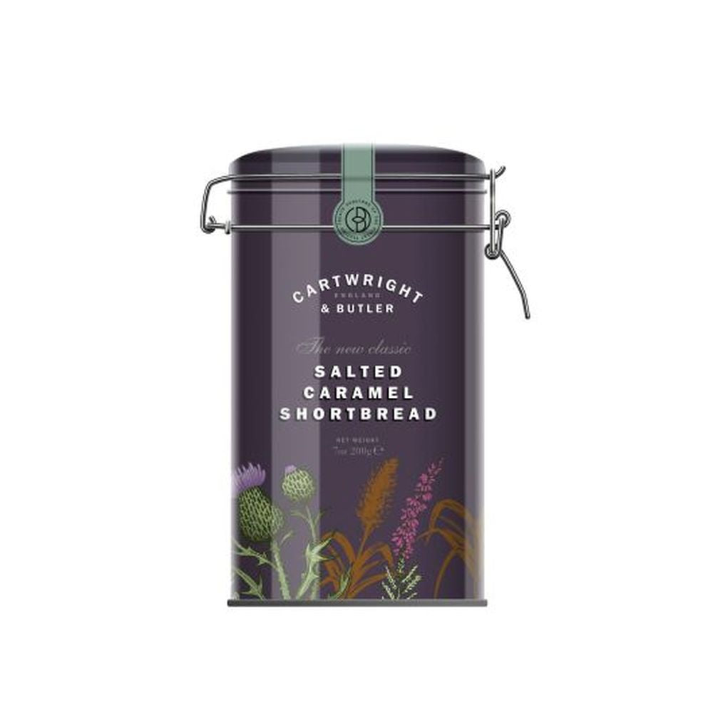 C&B Salted Caramel Shortbreads in Tin