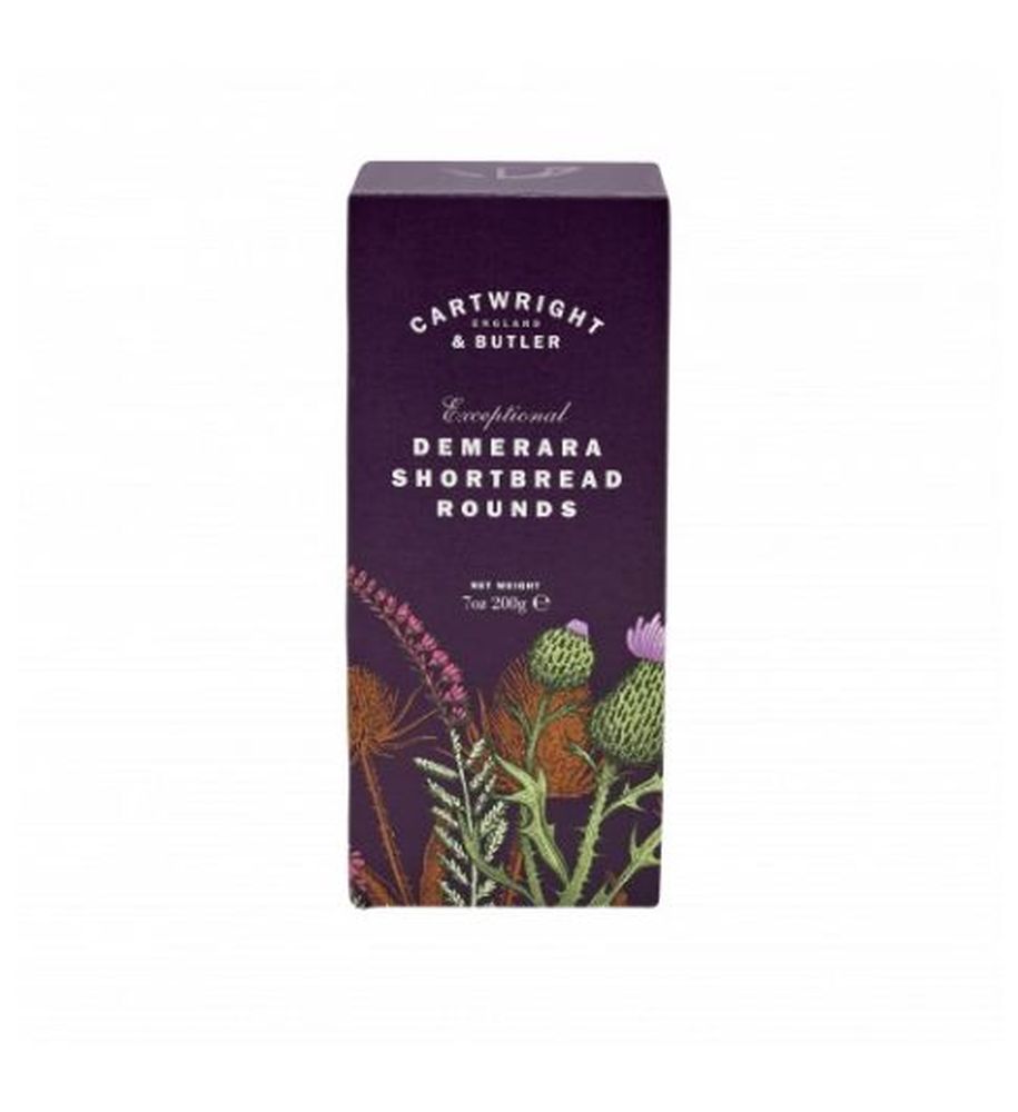 C&B Demerara Shortbread Rounds Carton