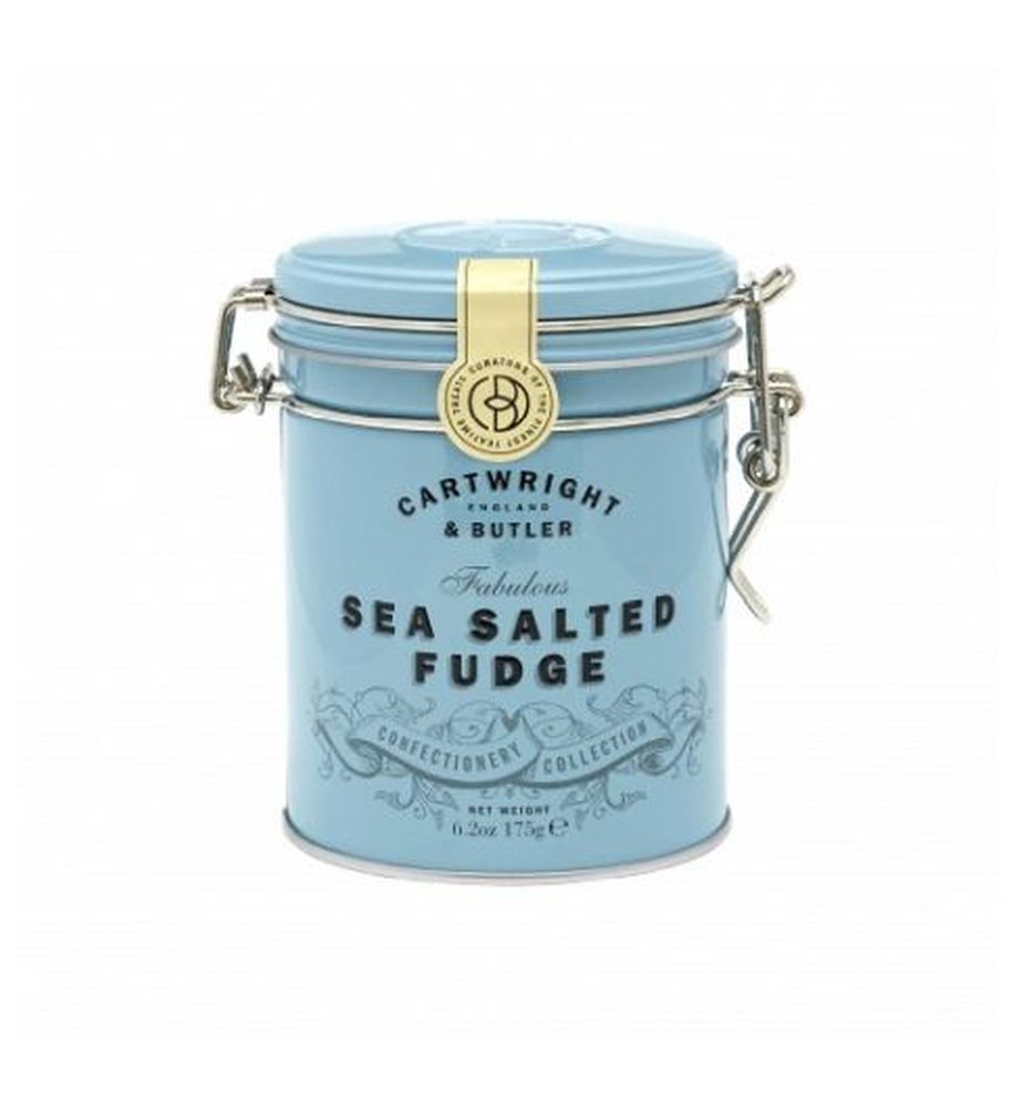 C&B Salted Caramel Fudge in Tin