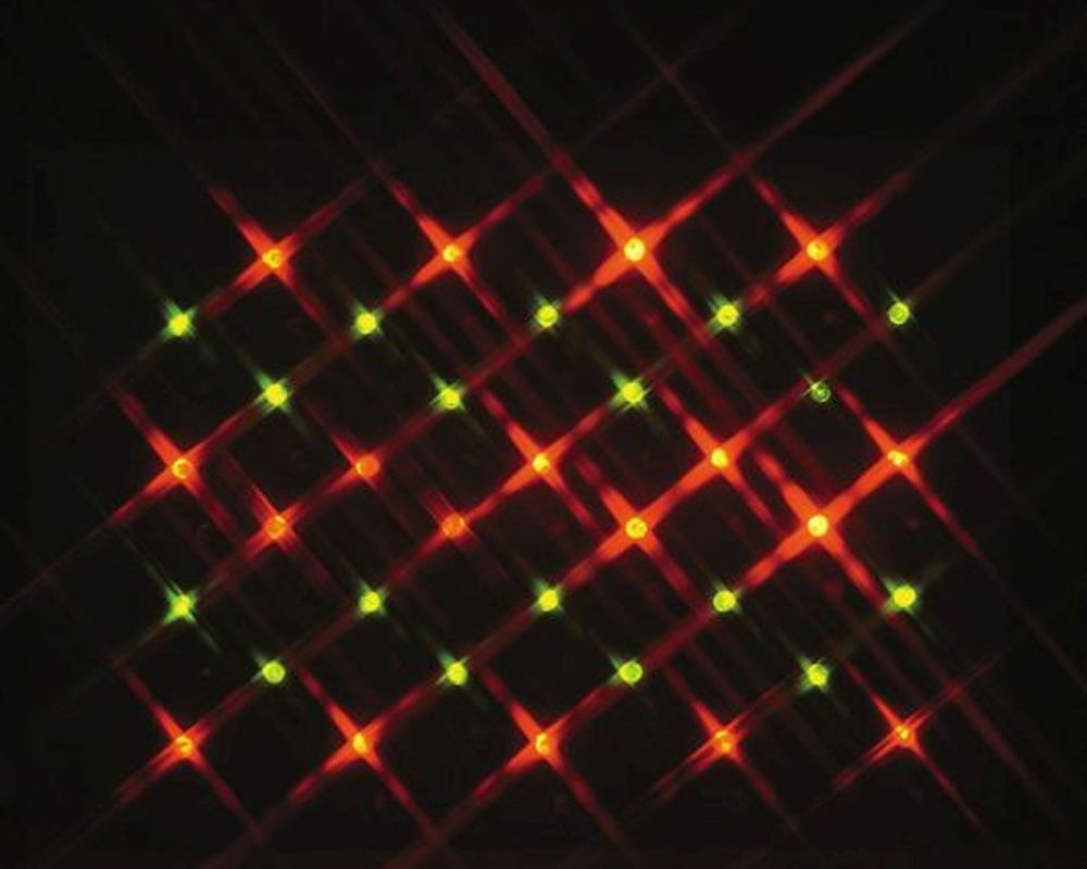 LEMAX CHASING MINI LIGHT - MULTI, COUNT OF 36, B/O (4.5V)