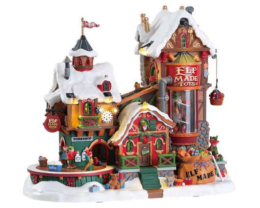 LEMAX ELF MADE TOY FACTORY, WITH 4.5V ADAPTOR