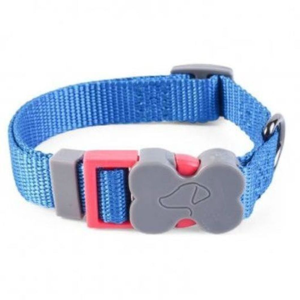 Blue L WalkAbout Dog Collar (43cm-71cm)
