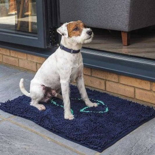 Zoon Navy Noodly Moisture Mat