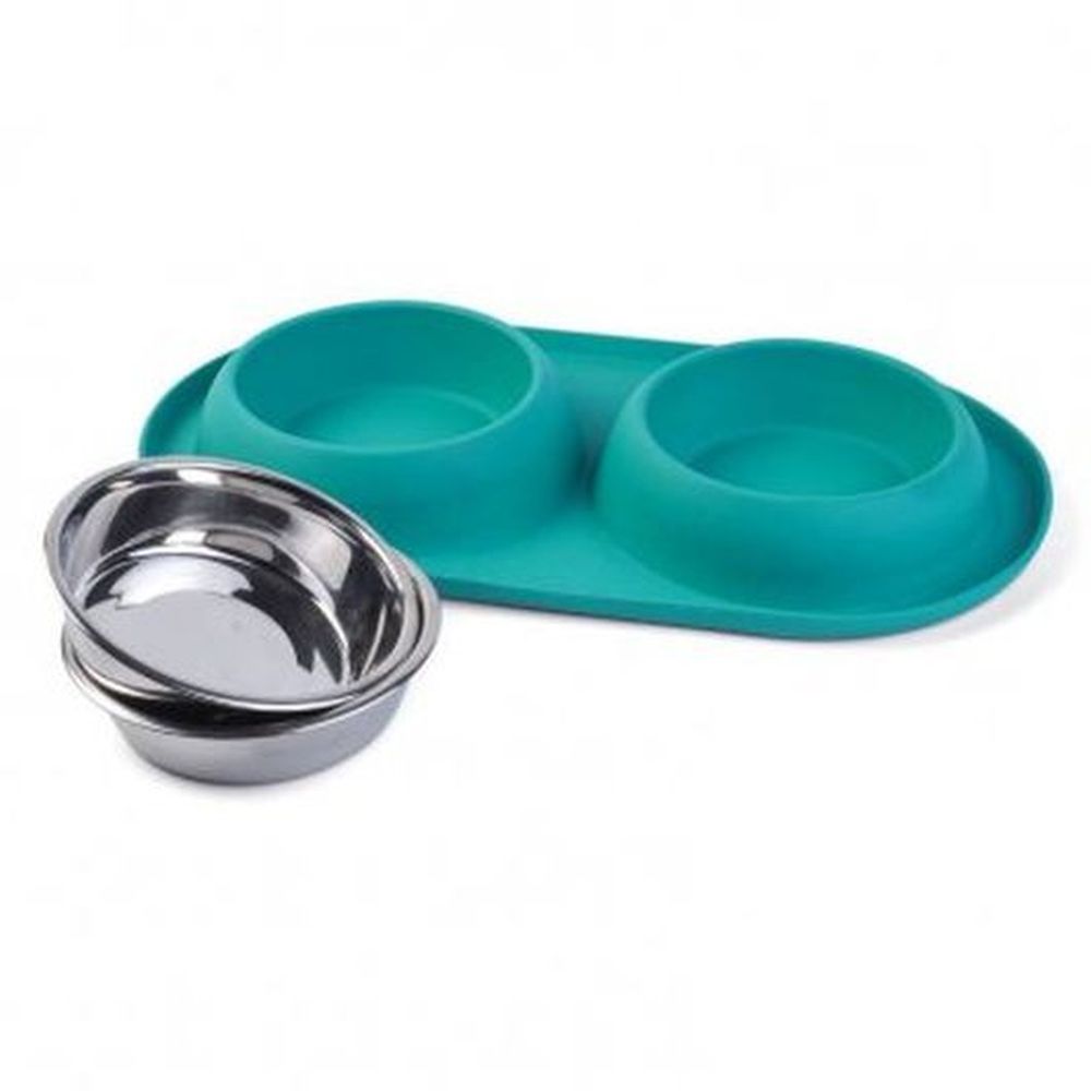 Twin Bowl Feeding Tray