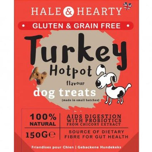 Hale & Hearty Turkey Hot Pot Grain Free Treats 150g