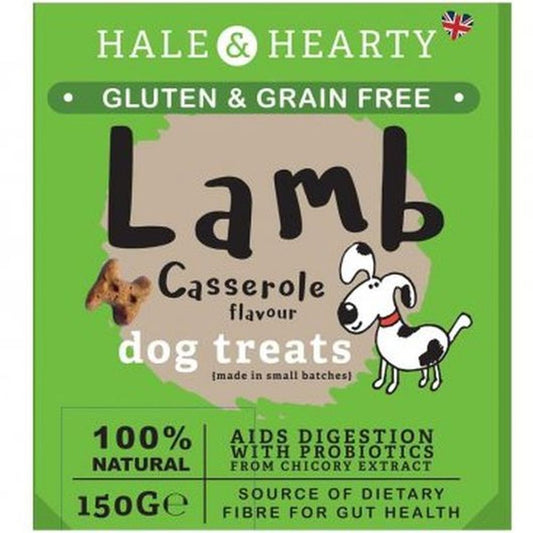 Hale & Hearty Lamb Casserole Grain Free Treats 150g