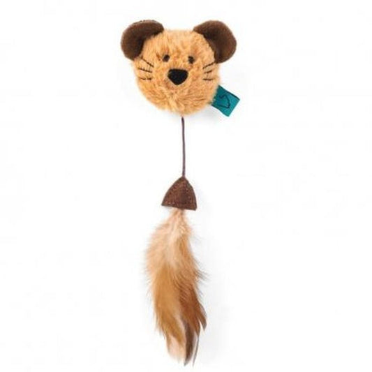 Nip-it Catnip Mouse Head & Feather