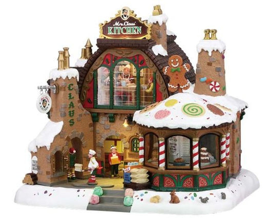 LEMAX MRS. CLAUS' KITCHEN, WITH 4.5V ADAPTOR