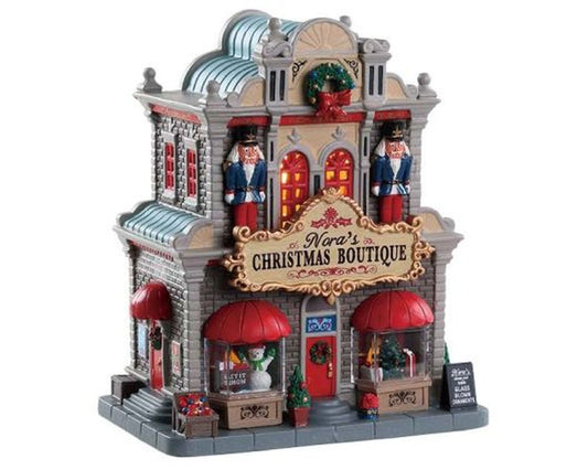 LEMAX NORA'S CHRISTMAS BOUTIQUE, B/O LED