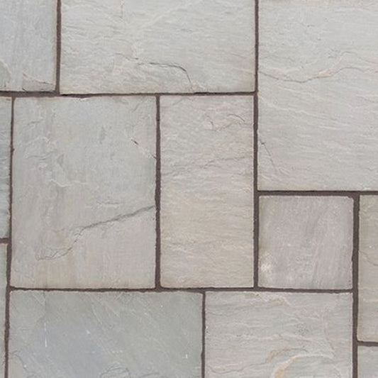 Natural Sandstone Patio Kit 10.2 M² Lakefell