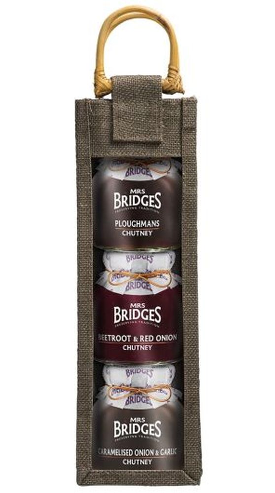 Mrs Bridges Best of British Selection Brown Jute Bag 900g