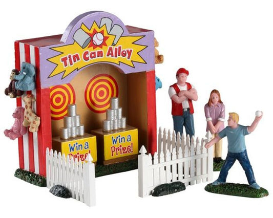 LEMAX TIN CAN ALLEY, SET OF 7