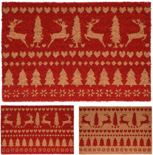 DOORMAT 39X59CM XMAS DESIGN