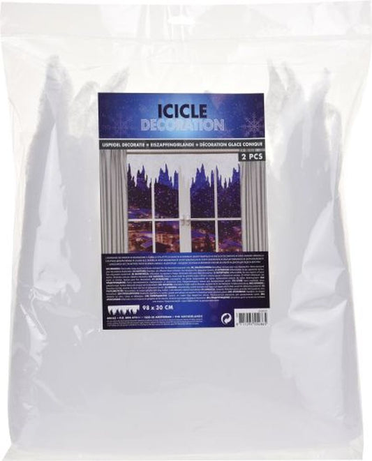 Icicle Deco Garland 98x30cm