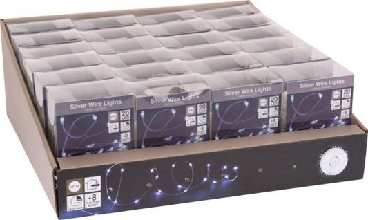SILVERWIRE 20LED WHITE BO IP44