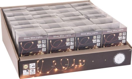 SILVERWIRE 40LED WW BO IP44