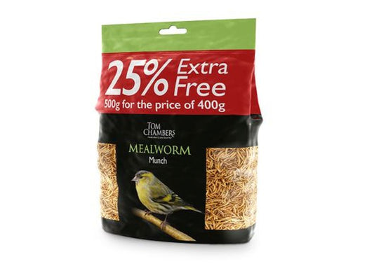 Mealworm Munch 400g - 25% FOC - 500g