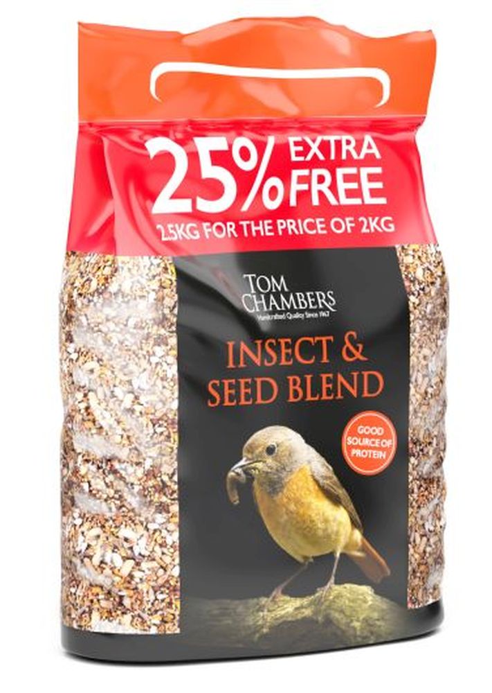 Insect 'n' Seed Blend - 25% FOC - 2.5kg