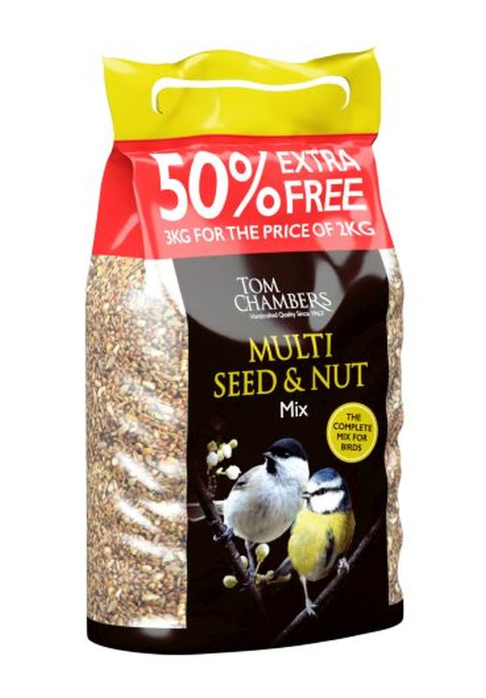 Multi Seed & Nut Mix - 50% FOC - 3kg