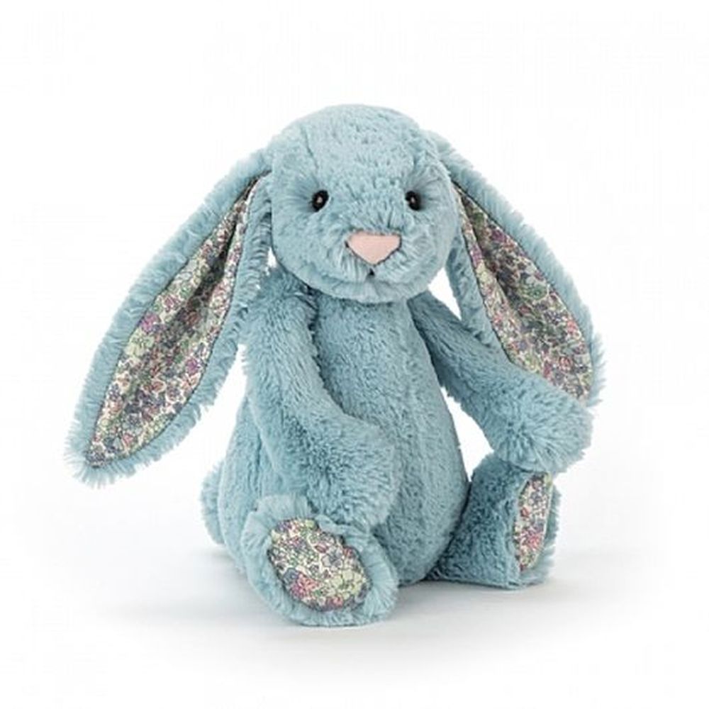 Bashful Aqua Bunny Small