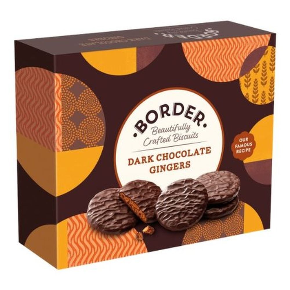 BORDER Dark Chocolate Gingers Gift Pack 255g