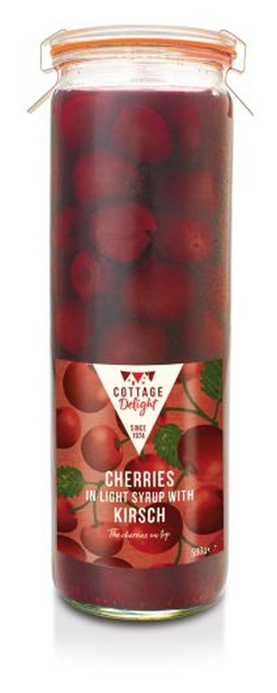 580g Cherries in Light Syrup with Kirsch