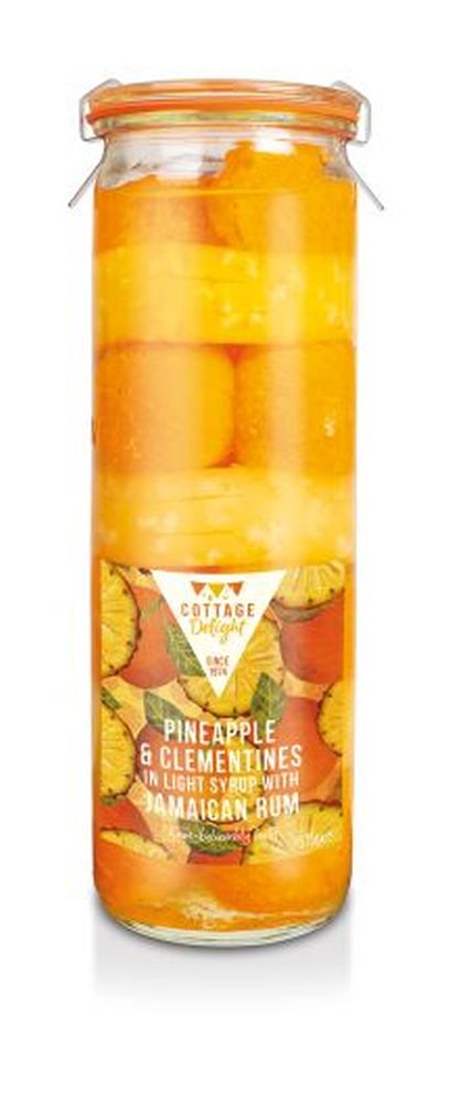 575g Pineapple and Clementines in Rum