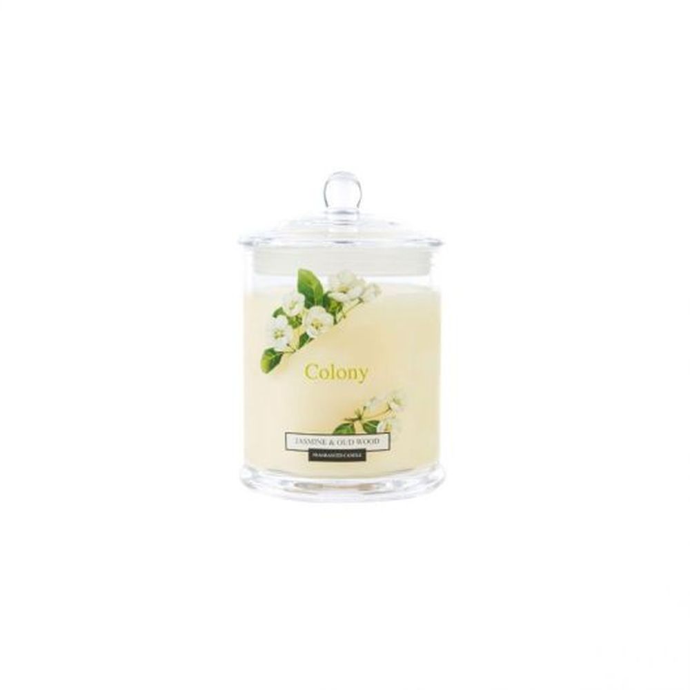 #JAR CANDLE SMALL JASMINE & OUD WOOD