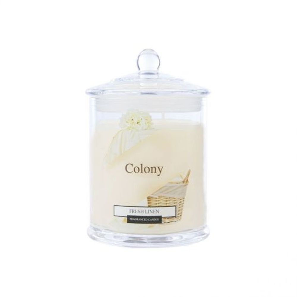 JAR CANDLE MEDIUM FRESH LINEN