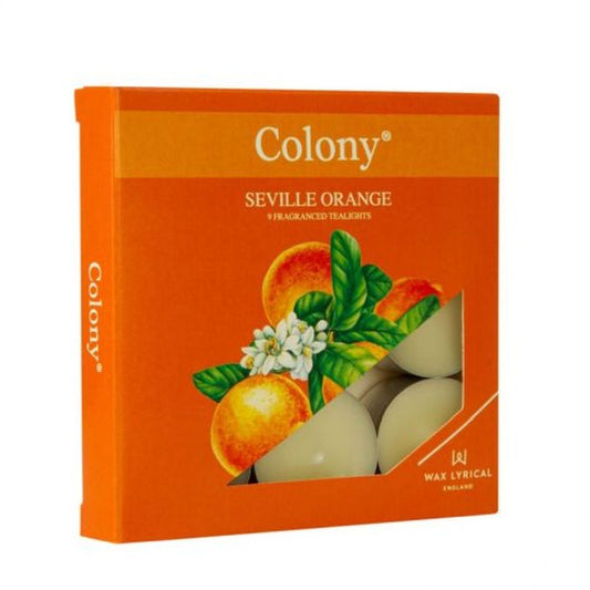 #PK/9 TEALIGHTS SEVILLE ORANGE