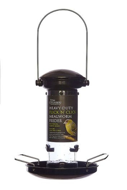 Heavy Duty Flick 'n' Click Mealworm Feeder