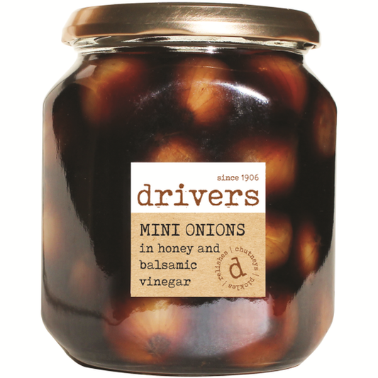 Driver's Mini Onions In Honey & Balsamic Vinegar 550g