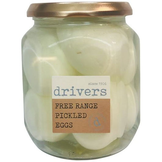 Driver's Free Range Pickled Eggs/Distilled Malt Vinegar 550g