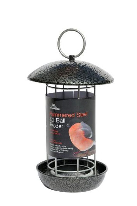 Hammered Steel Fat Ball Feeder