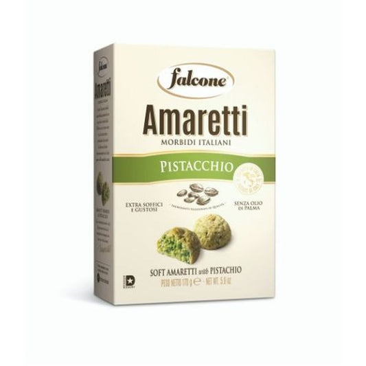 Falcone Italian Soft Amaretti With Pistachio 170g