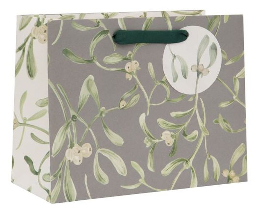BAG LAND. MED MISTLETOE GREY
