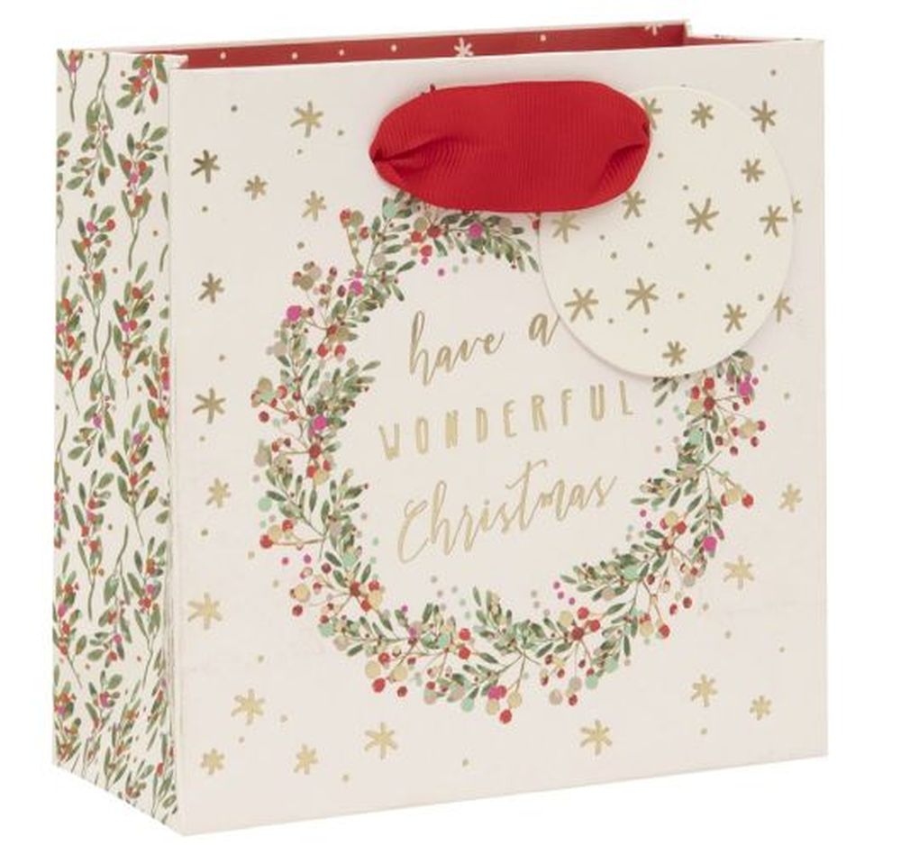 BAG SML SD WONDERFUL WREATH