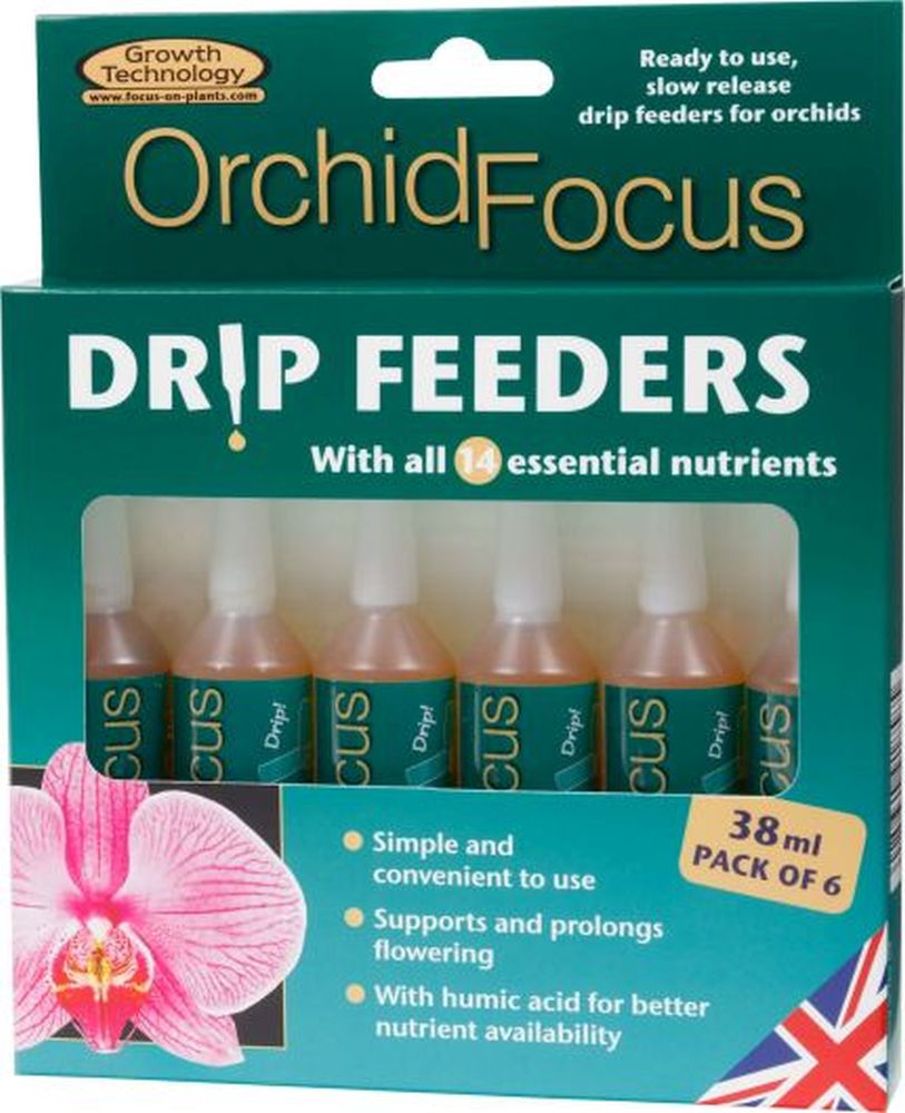 Houseplant Focus Drip Feeders 38ml x6