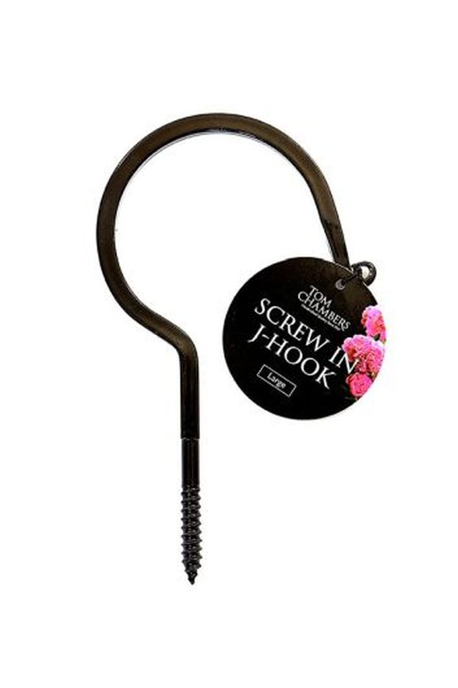 Screw in J Hook - Large